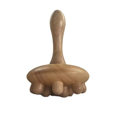 2024 Mushroom Cup Body Contour Roller Lymfatische Drainage Therapie Gua Sha Houten Trigger Point Massager voor prestaties