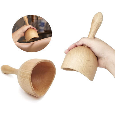 Gepersonaliseerd logo beschikbaard 2024 aankomst Houten massagekop Gua Sha Terapia De Madera Colombiaanse hout therapie gereedschappen set