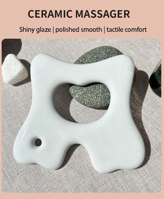 Schoonheid huidverzorging Tool Gezicht Gua Sha Board voor keramische massage en spier ontspanning