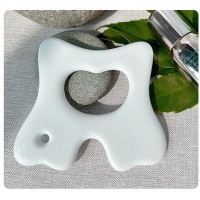 Schoonheid huidverzorging Tool Gezicht Gua Sha Board voor keramische massage en spier ontspanning
