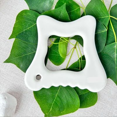 Ceramische Gua Sha Massage Tool voor Lymfatische Drainage Jawline Sculptor Body Massager Huidverzorgingsgereedschappen Guasha Functie Keramiek