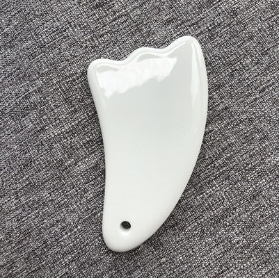Gepersonaliseerd logo beschikbaard Mini Massage Keramisch Gua Sha Gereedschap voor Lichaam Nek Gezicht Zelf Huidverzorging Spa Gezicht Lifting Beauty