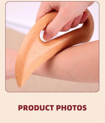 Houten Therapie Gezicht Massage Tool Beat Handmatige Houten Voet Acupunctuur Massager voor rug en heel lichaam