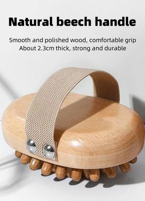 Gezichtsmassageur Houten massagetool voor lichaamstherapie Collectie Bruine houten beeldhouwtherapie 2023 aankomst