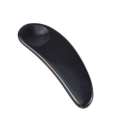 2024 aankomst Zwart Obsidian Oog Gua Sha Lepel Gezichtsmassageur Guasha Gereedschap voor Gezicht Gepersonaliseerd logo Geaccepteerd