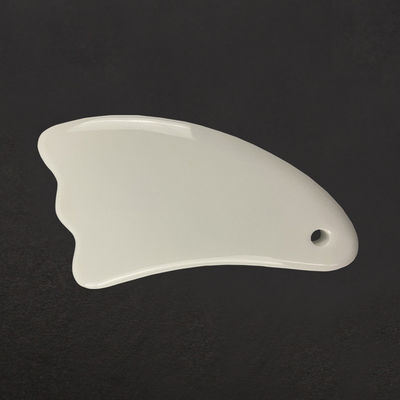 2024 Design Multi Function Unieke Keramiek Guasha Schrapen Gezichtslichaam Gua Sha Massager voor gezicht en lichaam verjonging