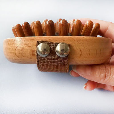 Handheld Beech Wood Gua Sha Brush voor huishoudelijke massage Dredge Meridians en verbeteren huidverzorging routine thuis