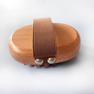 Handheld Beech Wood Gua Sha Brush voor huishoudelijke massage Dredge Meridians en verbeteren huidverzorging routine thuis