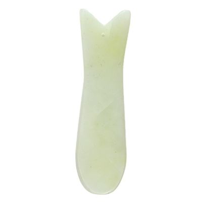 Gezichtsmassageapparaat huidverzorging schoonheidssalon apparatuur Spa met natuurlijke visvorm Xiuyan Jade Gua Sha schraapbord