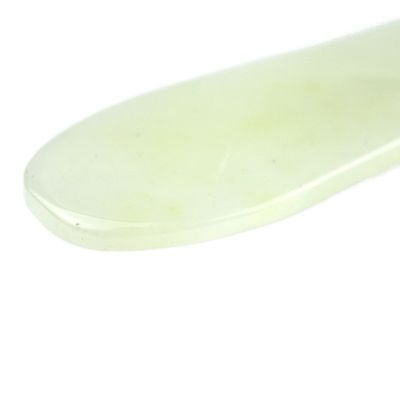 Gezichtsmassageapparaat huidverzorging schoonheidssalon apparatuur Spa met natuurlijke visvorm Xiuyan Jade Gua Sha schraapbord
