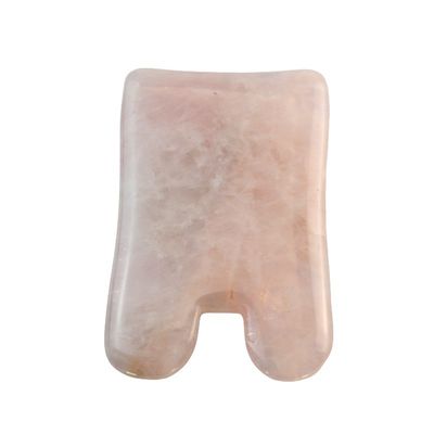Rose Quartz Gua Sha Massage Tool voor zelfverzorging Spa Gezichtslifting Schoonheidsapparatuur Lichaammassage Custom Logo