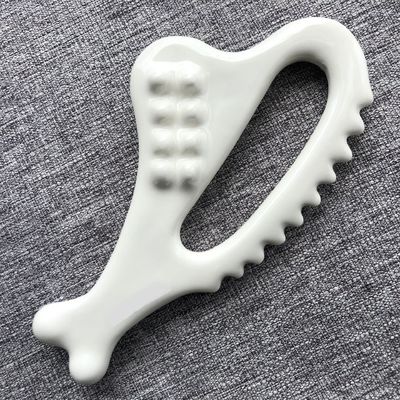 Huidverzorging Gua Sha Gezichtsmassageur Guasha Lymfatische drainage gereedschap Voor gezicht en lichaam massage Keramische Guasha Board