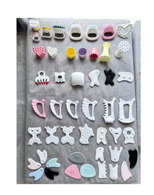 Keramische Gua Sha Board voor lichaamsspieren en rimpelverwijdering in Korea Japan Stijl