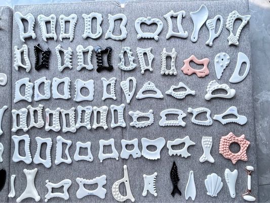 Keramische Gua Sha Board voor lichaamsspieren en rimpelverwijdering in Korea Japan Stijl