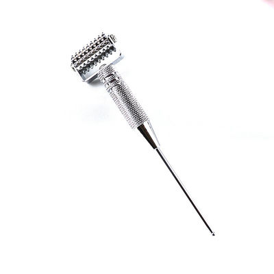 Lichaamsmassageapparatuur Oor acupunctuur punt sonde met roller en lichaam stimulator Acupressuur Pen Gezichtsreflexologie massagetool
