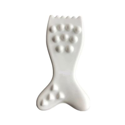 Keramische Gua Sha gezichtsmassager Tool Customized Logo Guasha Board voor gezichtslichaam Huid SPA Acupunctuur massage