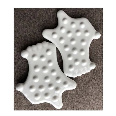 Lift je huid moeiteloos op en ontspan je spieren met wit keramisch Gua Sha massagetool