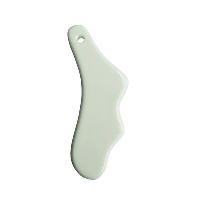 Gezicht Gua Sha Massage Tool Lichaam Schrapen Plaat Keramiek Verminder vet Static Free Draagbaar voor vrouwen Volwassenen