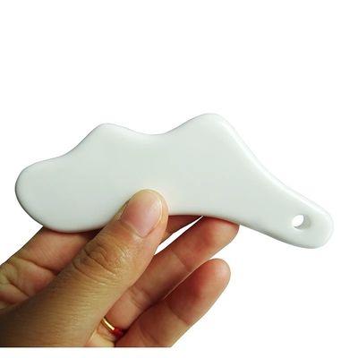 Gezicht Gua Sha Massage Tool Lichaam Schrapen Plaat Keramiek Verminder vet Static Free Draagbaar voor vrouwen Volwassenen