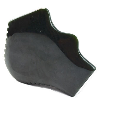 Gepolijste technische Nefriet Jade Guasha Tools Gua Sha Board voor het verbeteren van de vorm van de bloedsomloop
