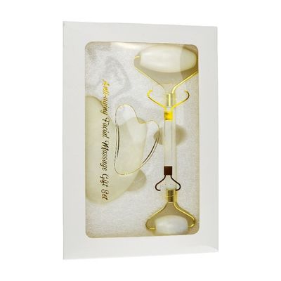 Natuurlijke Jade Steen Guasha Board voor Gua Sha Scraping Massage op het gezicht Customized Logo beschikbaard
