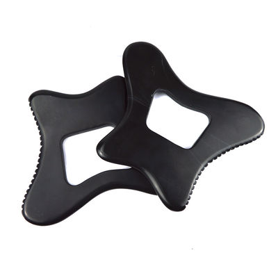Custom Logo Guasha Stone Zwarte Bian Stone Gua Sha Massage Tool voor lichaamsrelaxatie en zelfverzorging