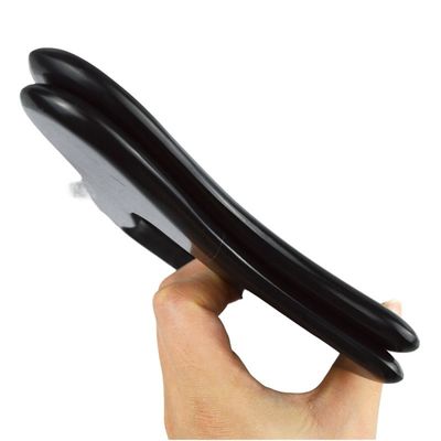 Custom Logo Guasha Stone Zwarte Bian Stone Gua Sha Massage Tool voor lichaamsrelaxatie en zelfverzorging