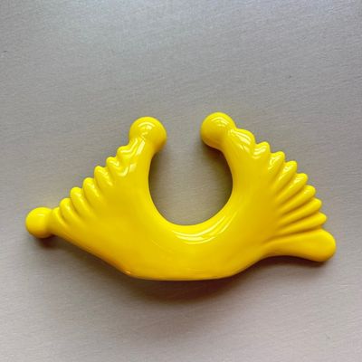 Gepersonaliseerd logo beschikbaard stijl dubbele hoofdmassage keramische gua sha gereedschap voor lichaam nek gezicht zelf huidverzorging gezichtsspa