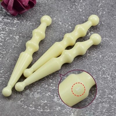 Massage Pen Natuurlijke Hars Voetmassageur Stick Back Acupunctuur Chinese Geneeskunde Guasha Schoonheidsinstrument voor Gezichtsmassage