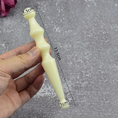 Massage Pen Natuurlijke Hars Voetmassageur Stick Back Acupunctuur Chinese Geneeskunde Guasha Schoonheidsinstrument voor Gezichtsmassage