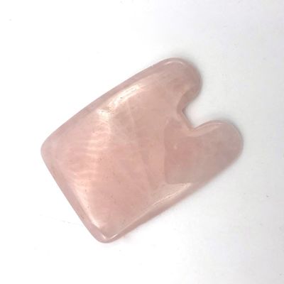 Visvorm Rozenkwartskristalpoeder Guasha Gezicht Gua Sha Gereedschappen voor natuurlijke Jade Gezondheidszorg Cervicale massage Pijnverlichting
