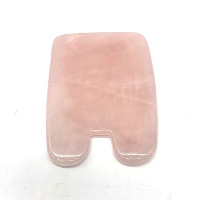 Visvorm Rozenkwartskristalpoeder Guasha Gezicht Gua Sha Gereedschappen voor natuurlijke Jade Gezondheidszorg Cervicale massage Pijnverlichting