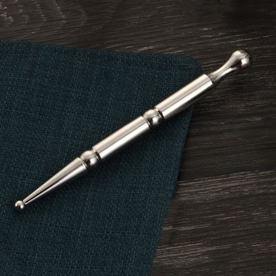 Gepersonaliseerd logo beschikbaard roestvrij staal massage hand acupunctuur pen voor het hele lichaam reflexologie gereedschappen acupressurepen