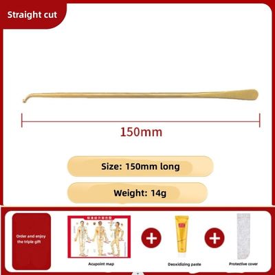 Gold Function Manual Reflexologie Pen voor de gezondheidszorg Therapie Weefselmassage Stick