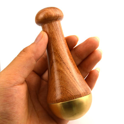 Lichaamsmassage Handheld Kansa Wands Brass Gua Sha Massage Stick met aangepast logo beschikbaar