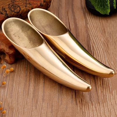 Ervaar de kracht van Gua Sha Schrapen Hoorn Body Tool Messing Guasha voor gezichts- en lichaamsspiermassage Verminderen van cellulitis