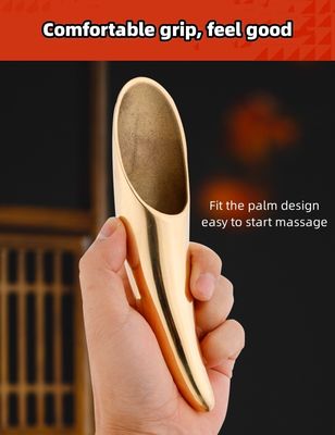 Ervaar de kracht van Gua Sha Schrapen Hoorn Body Tool Messing Guasha voor gezichts- en lichaamsspiermassage Verminderen van cellulitis