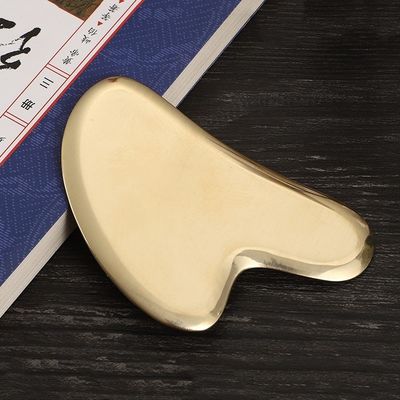 Lichaamsspieren Messing Schrapergereedschap voor gezichtsmassage Detox Gezondheidszorg Koper GuaSha Board Verlichting van vermoeidheid Cellulitis Massager
