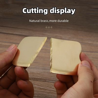Messing Gua Sha Tool Koper Guasha Schrapen Massage Tool voor spiermassage littekenweefsel Tool IAS TM Tools Fascia Scraper