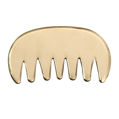 Lichaamspieren Natuurlijke Messing Gua Sha Board Scalp Massage Kam Guasha Stone Head Massager Hair Health Care Salon Beauty Tool