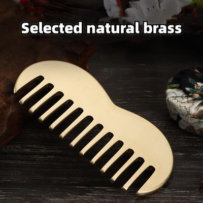 Messing Gua Sha Scalp Massage Kam Populaire Producten 2024 Koper Guasha Acupressure punt Massager Gereedschap Schraper Apparaat