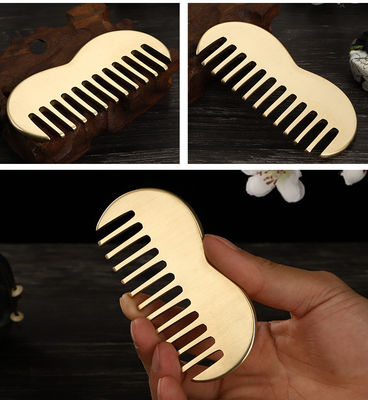 Messing Gua Sha Scalp Massage Kam Populaire Producten 2024 Koper Guasha Acupressure punt Massager Gereedschap Schraper Apparaat