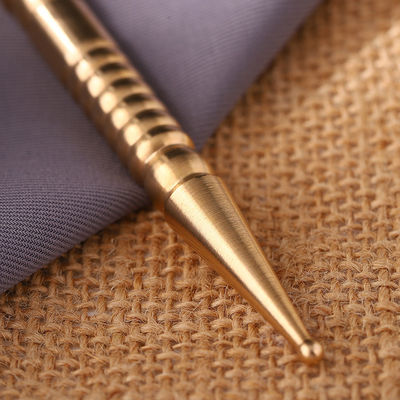 Gepersonaliseerd logo beschikbaard Brass Handle 2024 Style Koperen Oog Oor Gua Sha Massage Stick voor Acupoint Import