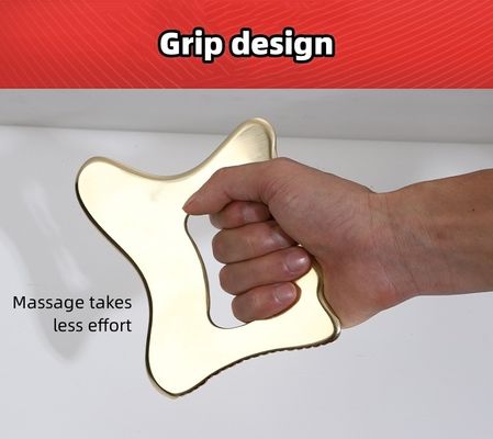 Massagetool Koperlichaam Gua Sha Messing Schraper Gua Sha Board Lichaam Guasha Meridian Acupunctuur Schrapen Massageapparatuur