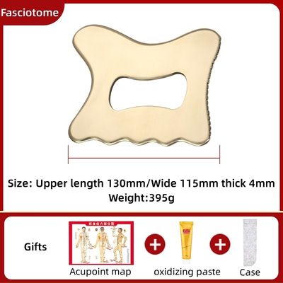 Massagetool Koperlichaam Gua Sha Messing Schraper Gua Sha Board Lichaam Guasha Meridian Acupunctuur Schrapen Massageapparatuur
