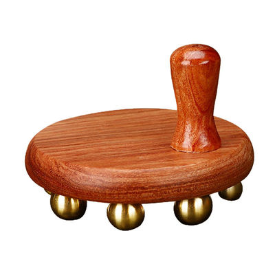 Body Massage Apparatuur Huishoudelijk Handheld Messing Massage van massief hout Gua Sha Tool Guasha Borstel voor huidverzorging Spa Gezichtslifting