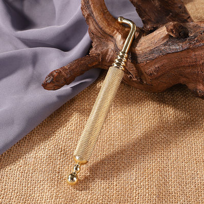 Volledig lichaamsmassagegebied Elmboog Messing koper handleiding Acupressure Reflexologie Pen voor vergulde weefselmassage stick