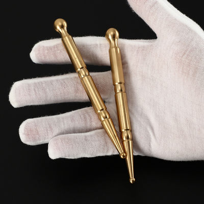 Volledig lichaam Massage Therapie Gereedschap Messing Koper Handleiding Acupressuur Reflexologie Pen voor de gezondheid van het lichaam zorg Acupunctuur Stick