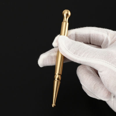 Volledig lichaam Massage Therapie Gereedschap Messing Koper Handleiding Acupressuur Reflexologie Pen voor de gezondheid van het lichaam zorg Acupunctuur Stick