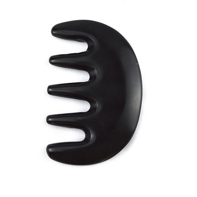 Body Massage Area 2024 Custom Bian Stone Guasha Comb Tool voor het schrapen van massage Gua Sha op haar en gezicht